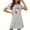 Gray, variant on Tnhcen Women's Halloween Print Plus Size Sleepwear Dress | Soft Big & Tall Sleep Dress for Women | Cozy Home Pajama Set S-2XL