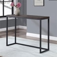 thumbnail image 4 of Yukon Walnut and Black Metal Counter Bar Set, 4 of 9