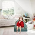 thumbnail image 4 of Cushion,Plush Foldable Kids Sofa Backrest Armchair 2 In 1 Foldable Children Sofa Cute Cartoon Lazy Sofa Children Flip Open Sofa Bed For Living Room Bedroom Liner Filler, 4 of 4