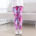 thumbnail image 5 of 2-11T Girls Footless Skinny Leggings Kids Teen Girls Stretch Leggings Little and Big Girl Soft Printed Pants, 5 of 6