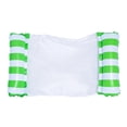 thumbnail image 2 of Hamaca inflable flotante Colamx para piscina Rayas verdes, 2 of 8