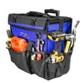 thumbnail image 2 of Stark USA 20'' Rolling Tool Bag, Waterproof Tool Bag with Wheels, Portable Storage Organizer Rolling Tool Tote, for Electrician, Construction, 2 of 7