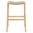 thumbnail image 5 of Modway Saoirse 29.5" Fabric & Wood Bar Stool in Natural (Set of 2), 5 of 10