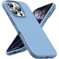thumbnail image 1 of KOMI Designed for iPhone 16 Pro Max Case,Shockproof Liquid Silicone Protective Phone Case with Soft Anti-Scratch Microfiber Lining Ultra Slim Drop Protection Phone Cover 6.9 inch Cornflower, 1 of 5