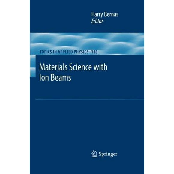 Materials Science with Ion Beams