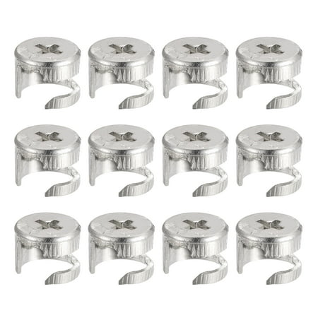

Uxcell Cam Lock Nut for Furniture 12 Pack 14.6x11.5mm Joint Connector Locking Nuts Furniture Connecting Cam Fittings