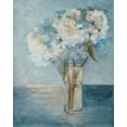 thumbnail image 2 of Charest, Doris 26x32 White Modern Wood Framed Museum Art Print Titled - Serenity Flowers 1, 2 of 4