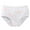 White, variant on Qingpeng Girls' Solid Cotton Panties Soft Underwear