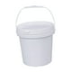 thumbnail image 2 of Cubo de pintura, cubo de pintura de 5 l, cubo de agua multiusos vacío, cubo de almacenamiento con tapa Blanco, 2 of 9
