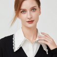 thumbnail image 5 of CAILDANL Lady Half Shirt Blouse Collar Detachable Fake Collar Collar False Collar for Women Girls, 5 of 6