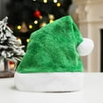 thumbnail image 3 of Christmas Hat Unisex Adult Kids Santa Hat Holiday Hat for Festival Parties New Years Gifts Decors Multicolored Hat, 3 of 8