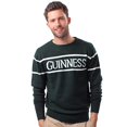 thumbnail image 2 of Official Guinness Men's Knit Jumper With White Guinness Text, Bottle Green, XXLarge, 2 of 4