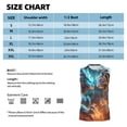 thumbnail image 4 of Disketp Blue Dragon And White Tiger Sleeveless Tshirts for Men, Muscle Shirts for Men Dry Fit Tank Top-Small, 4 of 5