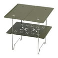 thumbnail image 3 of ddioayh Liquidation Extérieur Table en Aluminium à Double Couche Camping Pique-Nique Portable Petite Table Voyage Randonnée Table Multifonctionnelle Auto-Conduite Petite Table à Thé, 3 of 4