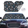 thumbnail image 2 of Haiem Space Car Windshield Sun Shade - Blocks UV Rays Sun Visor Protector, Sunshade to Keep Your Vehicle Cool, Universal Fit SUV Van Sedan-Small, 2 of 7