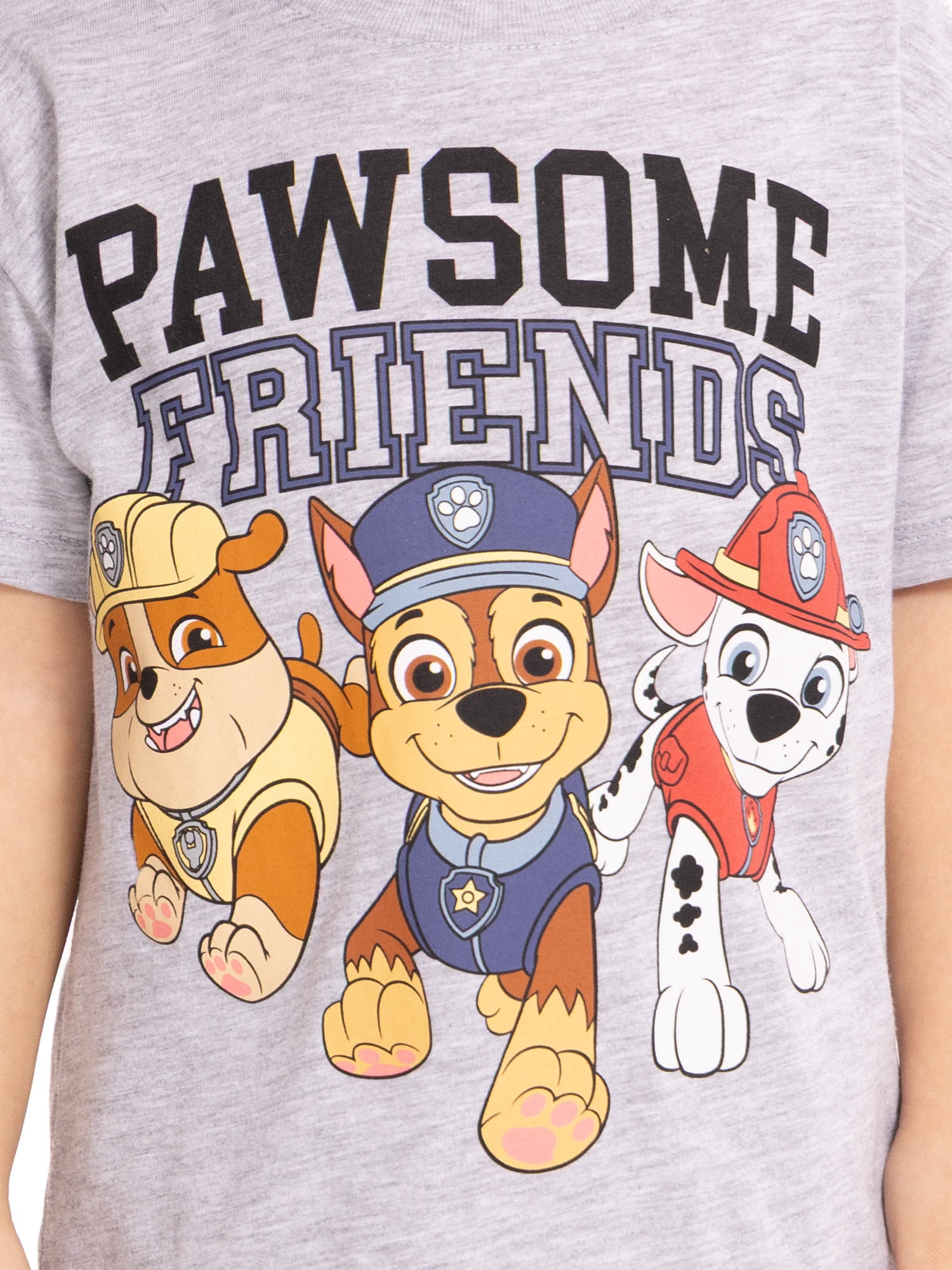 Paw Patrol Toddler Boys' Short Sleeve Graphic Tee and Shorts Set, 2 Piece, Sizes 12M-5T