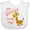 AA-White, variant on Inktastic My Glamma Loves Me Cute Giraffe Boys or Girls Baby Bib
