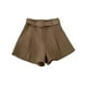 thumbnail image 1 of Sonducket Pantalones cortos casuales Ropa de mujer Pantalones sueltos Mano de obra fina Superficie lisa Diseño elegante Ajustable Atractivo Type3 NO3, 1 of 6