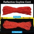 thumbnail image 4 of Cuerda de paracord reflectante de 20 metros para camping Uxcell de 2 mm de nylon, 4 of 6