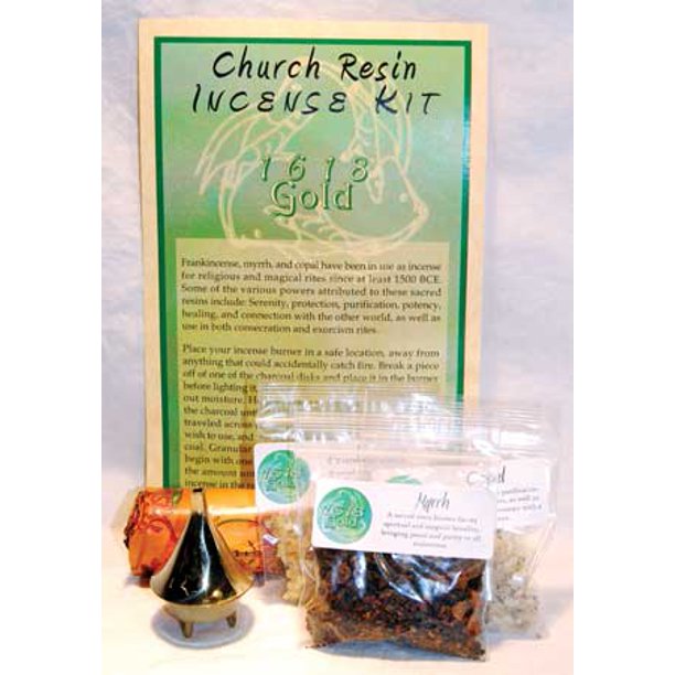 Home Fragrance Incense Granular Resin Church Resin Incense Kit Frankincense Myrrh Copal