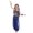 Blue, variant on XDZJLR Baby Outfits Girl Handmade Children Belly Dance Belly Dancing Egypt Dance Cloth Breathable Streetwear L