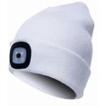 thumbnail image 1 of Bonnet Tricoté à Lumière LED – Chapeau d'Hiver Chaud et Élastique pour Sports Extérieurs, Randonnée et Camping, 1 of 7