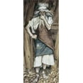 thumbnail image 2 of Tissot, James 13x24 White Modern Wood Framed Museum Art Print Titled - Noah, 2 of 4