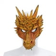 thumbnail image 4 of Halloween Mask Carnival Party Dragon Mask Men Women Costume Mask Eco Friendly Comfortable Breathable Mask,Fancy Dress Christmas Easter Stage Performance Decoration, 4 of 4