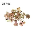thumbnail image 3 of M6x20mm T-Nuts 4 Pronged Tee Nut Carbon Steel Color Zinc Plating 24 Pack, 3 of 5