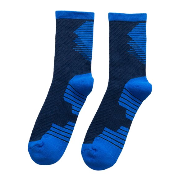 DHFJKG Sports Socks For Men Moisture Wicking Non- Mid Calf Socks Summer Breathable Running Sock