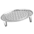 thumbnail image 2 of Stainless Steel Steam Rack with Legs, Efficient Steam Circulation, Ideal for Steaming Bread, Nutritional Value Preservation, Suitable for Various Foods, Essential Kitchen Tool, 2 of 8