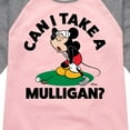 thumbnail image 3 of Disney - Can I Take A Mulligan - Toddler & Youth Girls Raglan Graphic T-Shirt, 3 of 4