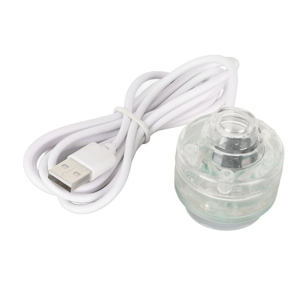 Luz LED de burbujeador para pecera, luz de burbujeador para pecera, luz de burbujeador para acuario, luz de burbujeador para pecera, rendimiento confiable