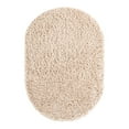thumbnail image 2 of Marilyn Monroe Opulence Shag Collection Area Rug - Silver Screen (4' x 6' Oval Blonde), 2 of 9