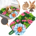 thumbnail image 2 of MKHSQHDG Today's Deals Interactive Feeding Snuffle Mat for Small Animals Shaped Foraging Mat for Rabbits Pigs Hedgehogs & Small Dogs Stimulates Natural Foraging Instincts, 2 of 6