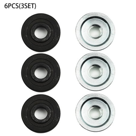 

6 Pcs Angle Grinder Extension Flange Inner/Outer Nuts Part 9523 Accessories Connect