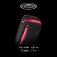 thumbnail image 5 of Casemaster Plazma Pro Dart Case Black with Pink Zipper and Phone Pocket, 5 of 10