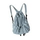 thumbnail image 5 of Bolsa de gimnasia de moda portátil de mochila casual de mochila para adultos caminando para acampar Azul, 5 of 8