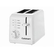 Cuisinart Plastic Compact 2 Slice White Toaster