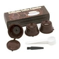 thumbnail image 2 of CHOK 3 Pcs Capsule de Café Réutilisable pour Nescafe Dolce Gusto Machine Capsules Rechargeables Dosette Compatible Filtres Tasses Sans BPA Dosettes de Café, 2 of 13