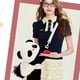 thumbnail image 4 of Mochila de peluche con forma de panda | Adorable y suave bolso de peluche para mujeres y niñas | Bonita mochila para el colegio y viajes, 4 of 5