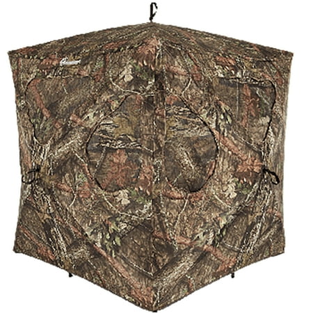 Ameristep Silent Brickhouse 3 Person Ground Blind Mossy Oak Break Up