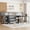 Gray-Twin, variant on Euroco Wood Twin Size Loft Bed Frame with Drawers, Portable Desk and Shelves for Kids