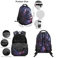thumbnail image 3 of Jeiento Galaxy Backpack Set for 9-12 Years Old 5 Pcs Wolf 17 Inch Lightweight Bookbag with Insulated Lunch Bag Pencil Case for Elementary School Gift for Son, 3 of 7
