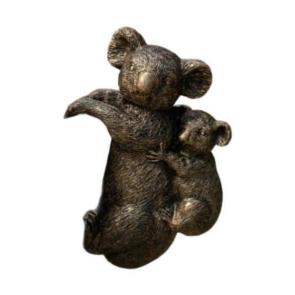 YWMJZEU Animal Garden Statue Decorative Figurine Fairy Garden Decoration Plant Pot Decor koala