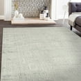 thumbnail image 4 of LR Home Isone Jesery Ivory/Gray Transitional Floral Polyester Blend Area Rug, 7'10" x 9'10", 4 of 9