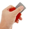 thumbnail image 5 of Unique Bargains 1 Pc Durable Semi-circular Type Pet Grooming Brush for Pet 3.74"x2.48" Pink, 5 of 6