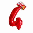 thumbnail image 1 of 2 Pcs Ballons Chiffres Rouges 32 Pouces Mini Camion de Pompiers Ballons en Feuille 1 2 3 4 5 6 7 8 9 Ans Décoration de Fête d'Anniversaire shower de Bébé Jouet pour Enfants, 1 of 5
