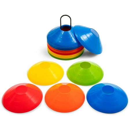 UPC 821735000154 product image for Training Equipment Soft Plastic Disc Cone Set with Mesh Carrying Bag, Multicolor | upcitemdb.com