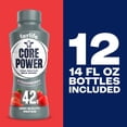 thumbnail image 5 of Core Power High Protein Shake, Strawberry, 42g Bottle, 14oz, 12 Pack, 5 of 9